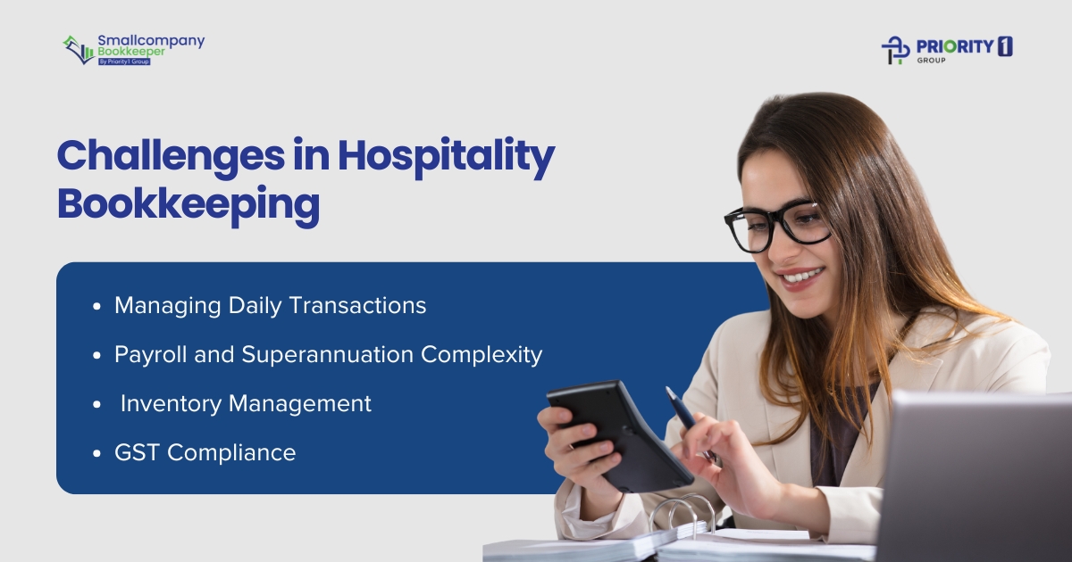 Hospitality Bookkeeping in Australia: What Cafes, Restaurants, and Bars Need to Watch 2 Challenges in Hospitality Bookkeeping