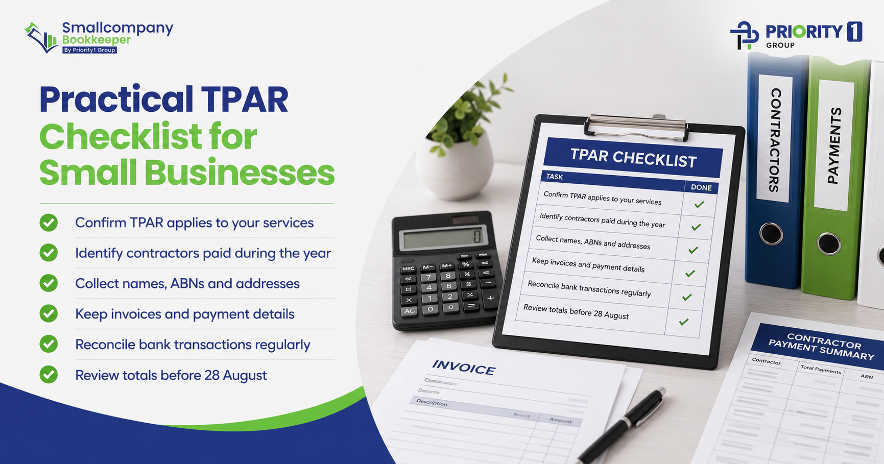 TPAR Explained: Which Small Businesses Need to Lodge and How 2 Practical TPAR Checklist for Small Businesses